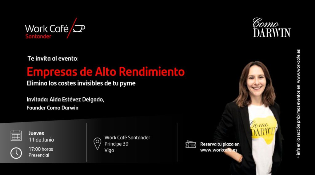 Empresas de alto rendimiento en Vigo | Evento sobre productividad y costes invisibles - SANTANDER WORKCAFÉ